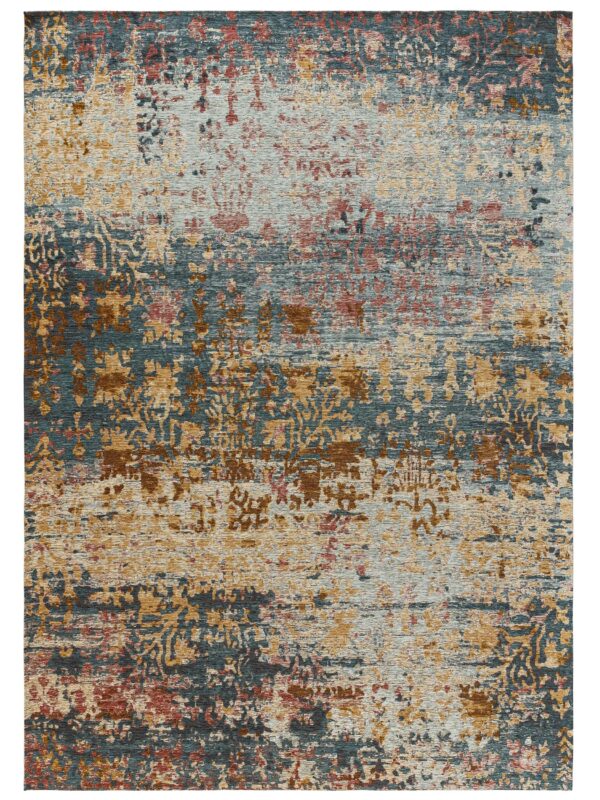 Flachgewebe-Teppich Frencie Blau 60004568-22101