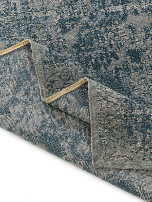 Flachgewebe-Teppich Frencie Blau 60005473-22101