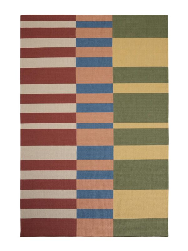 Flachgewebe-Teppich Judith Mehrfarbig 60007824-31101