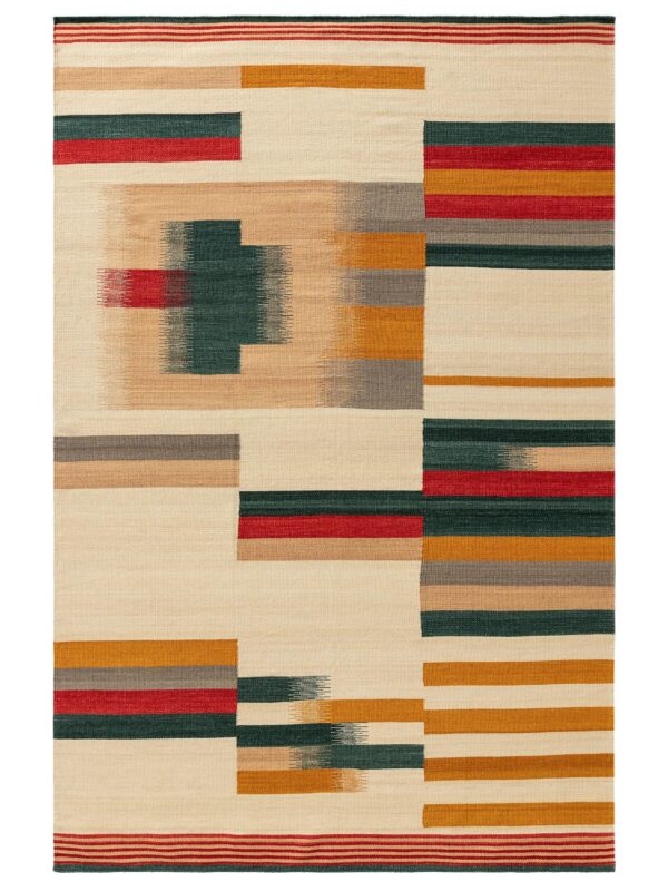 Flachgewebe-Teppich Marya Mehrfarbig 60007555-31101