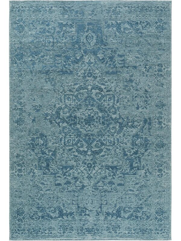 Flachgewebe-Teppich Tosca Blau 60005599-22101