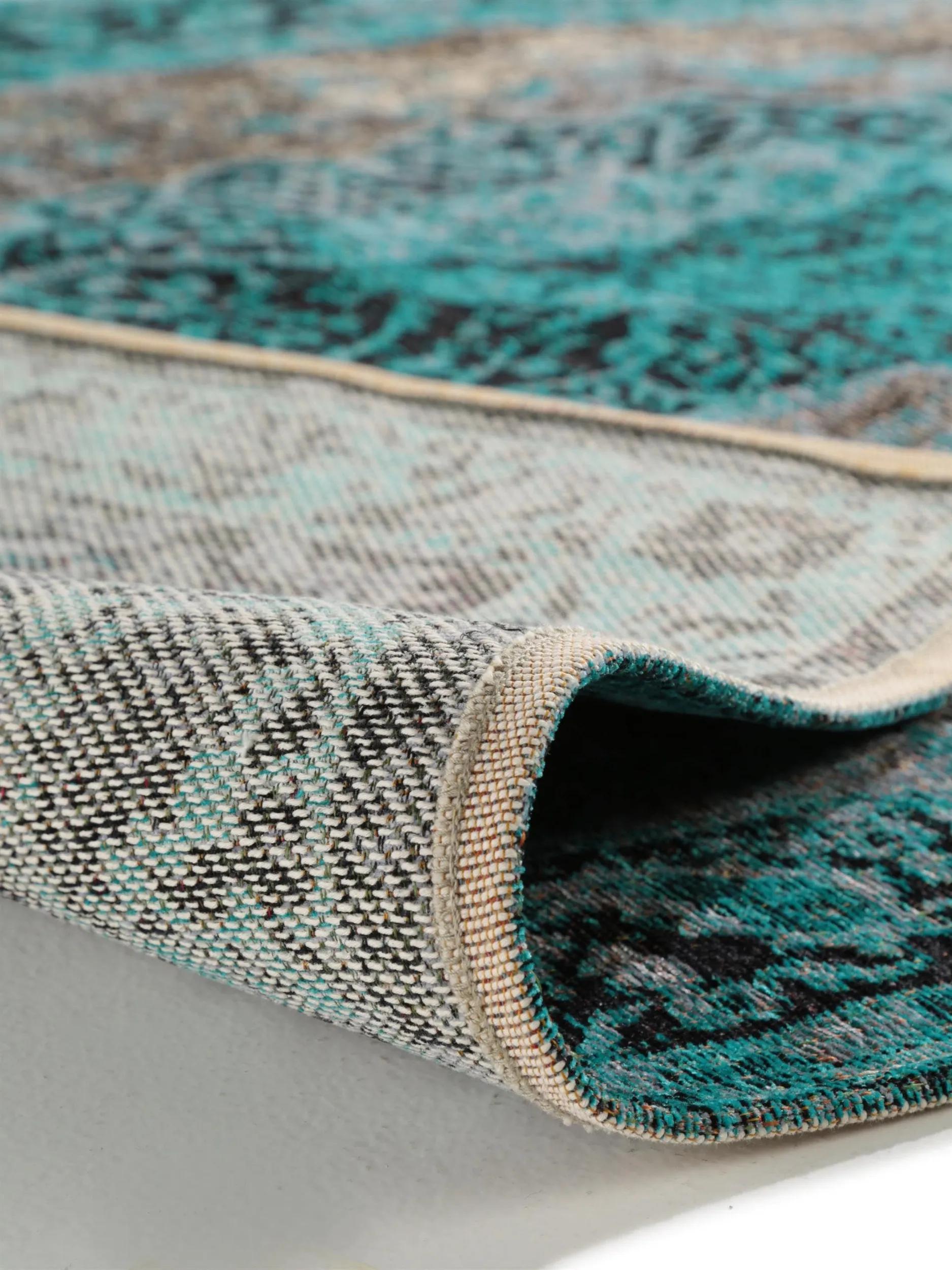 Flachgewebe-Teppich Tosca Türkis 60004587-39101 Flachgewebe-Teppich Tosca Türkis 60004587-39101 – Bild 5