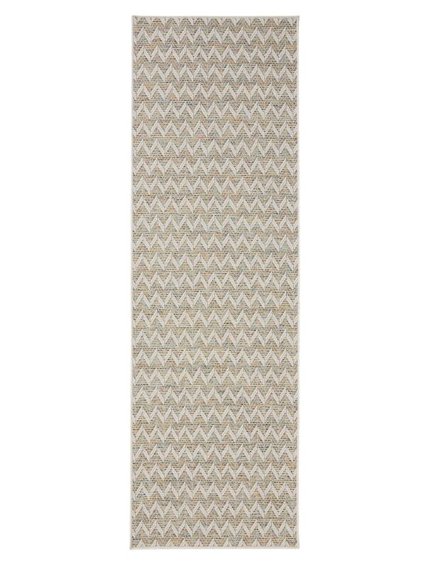 In- & Outdoor Läufer Agra Blau/Creme 60007967-222103