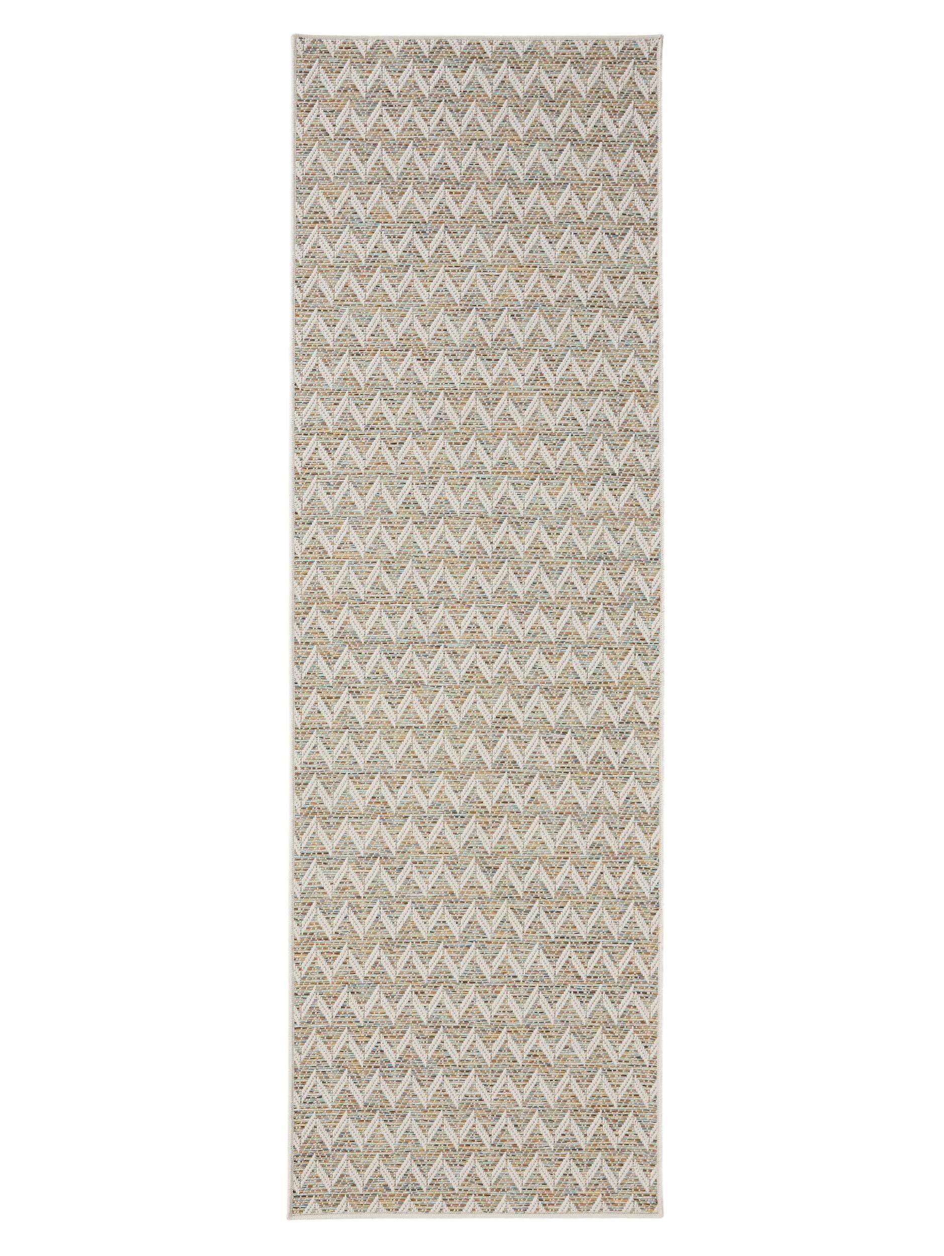 In- & Outdoor Läufer Agra Blau/Creme 60007967-222103 In- & Outdoor Läufer Agra Blau/Creme 60007967-222103