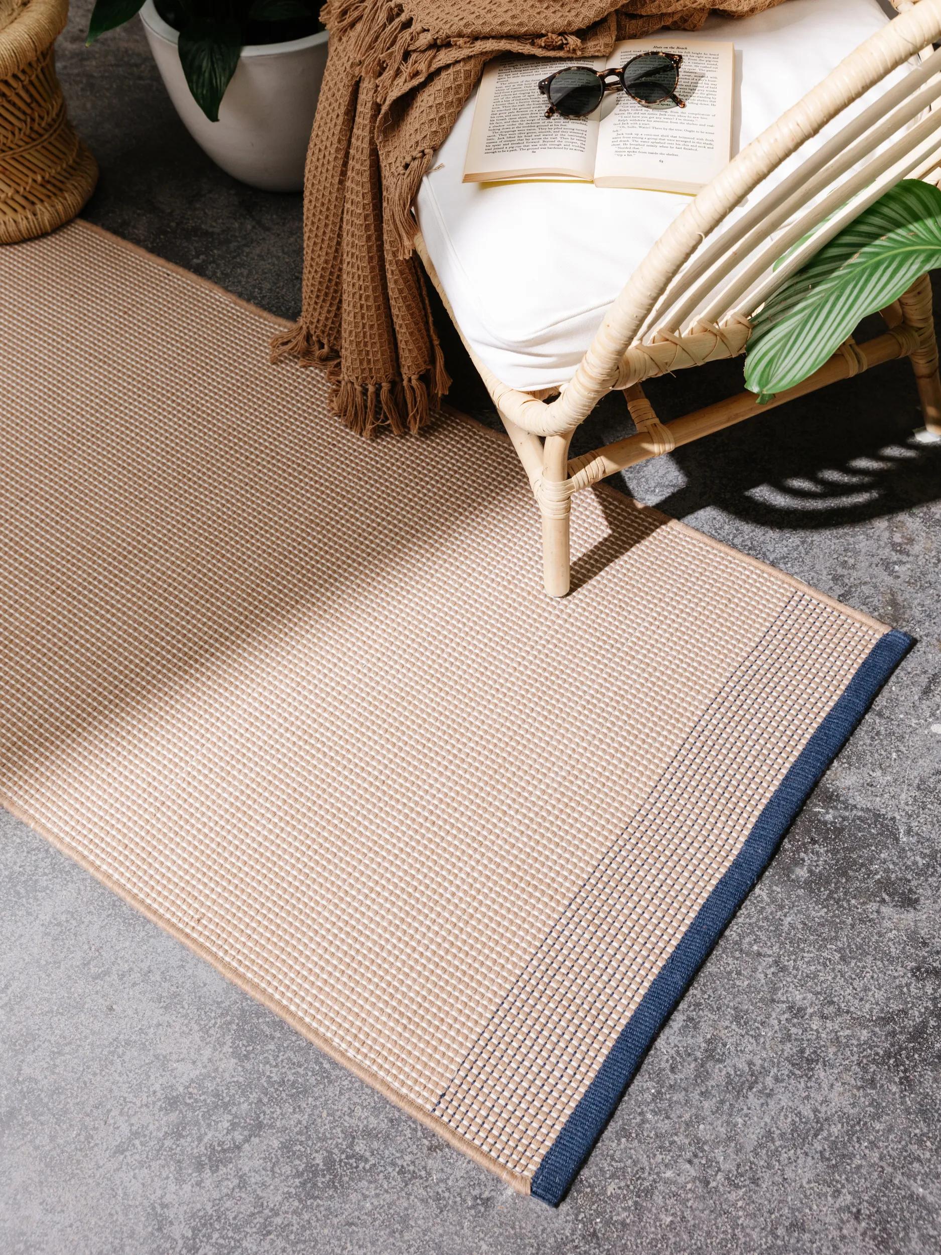 In- & Outdoor Läufer Fion Beige/Blau 60007677-75103 In- & Outdoor Läufer Fion Beige/Blau 60007677-75103 – Bild 3