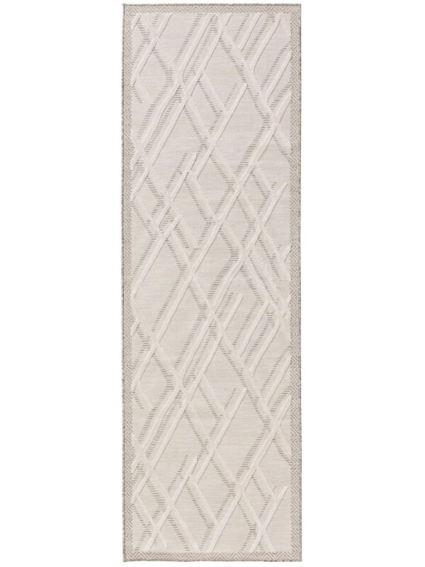In- & Outdoor Läufer Flora Creme 60007742-164103