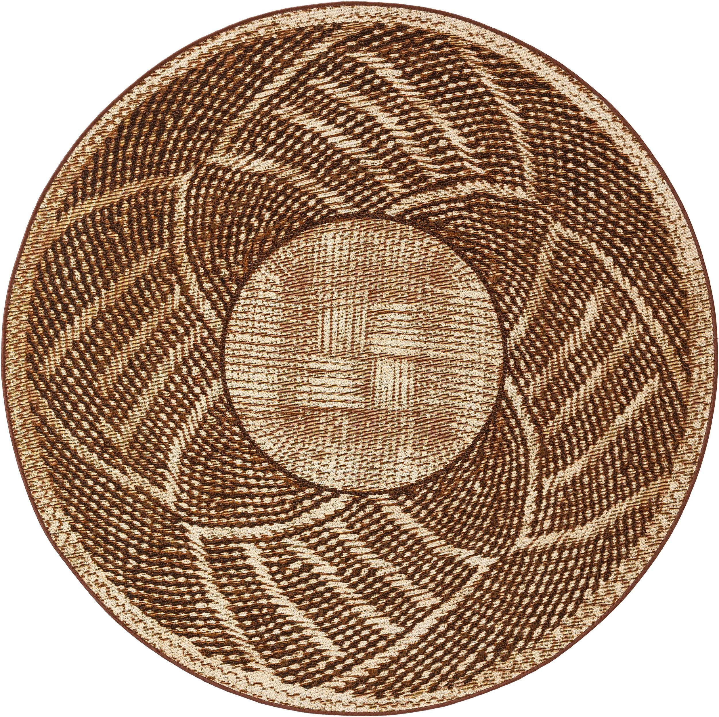 In- & Outdoor Rundteppich Artis Gold 60005922-27104 In- & Outdoor Rundteppich Artis Gold 60005922-27104