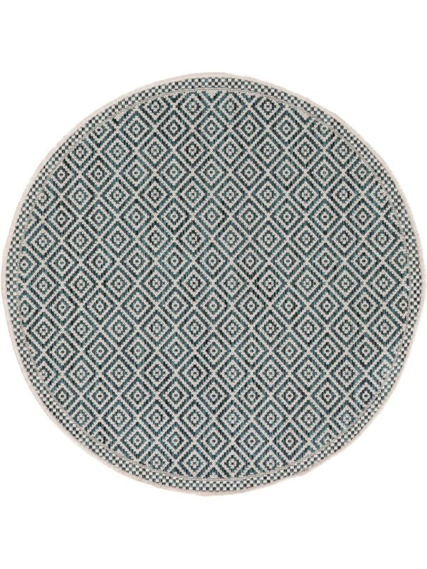 In- & Outdoor Rundteppich Cleo Blau 60005995-22104