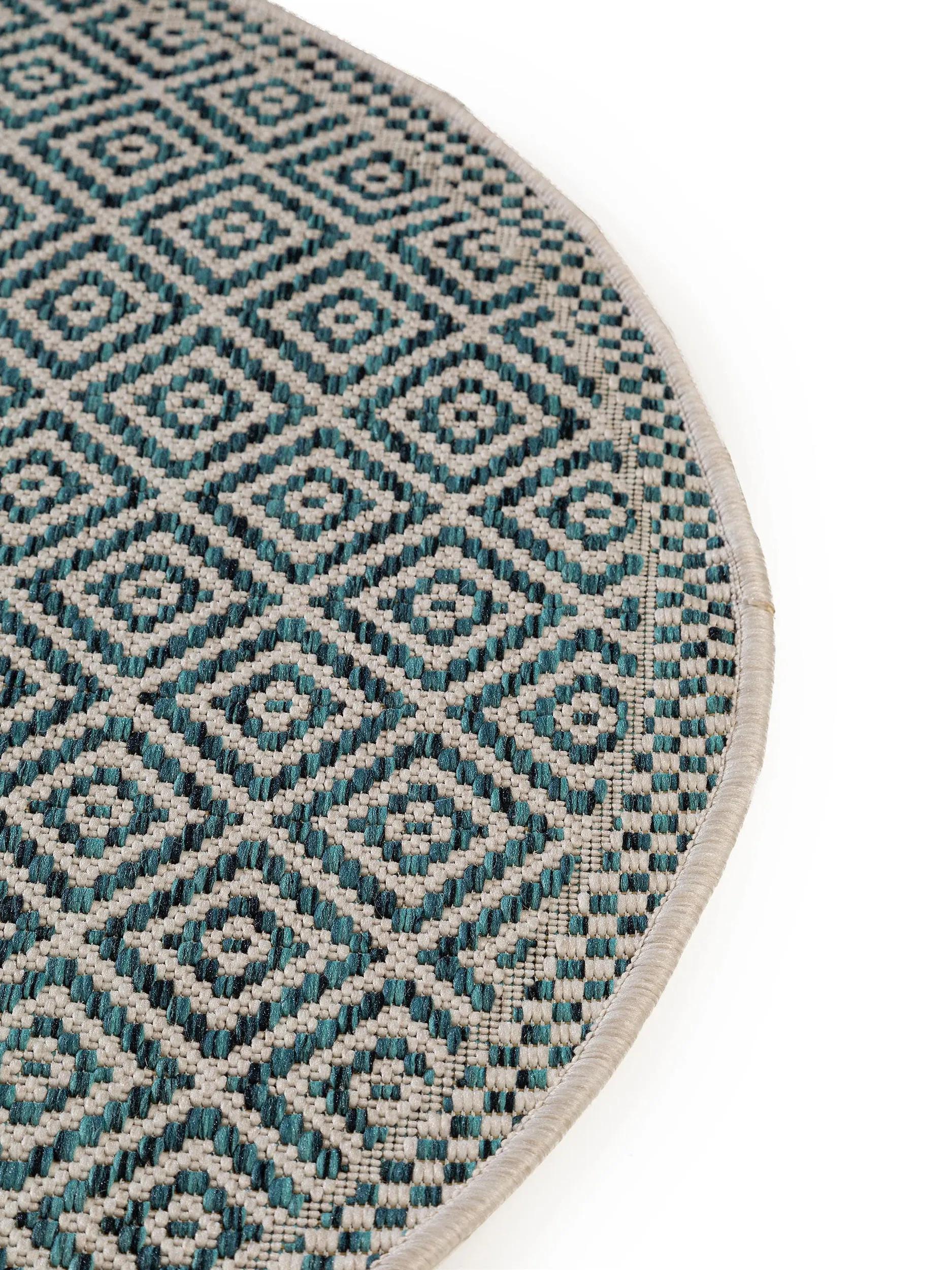 In- & Outdoor Rundteppich Cleo Blau 60005995-22104 In- & Outdoor Rundteppich Cleo Blau 60005995-22104 – Bild 5