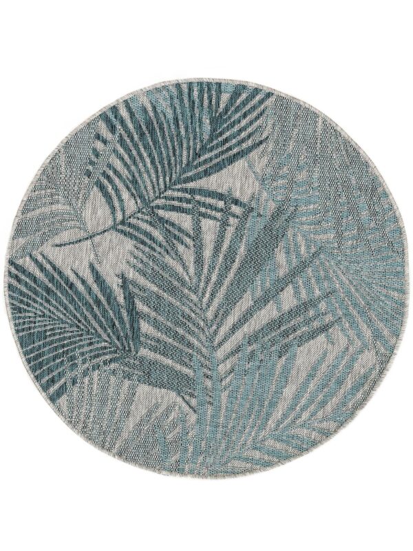 In- & Outdoor Rundteppich Cleo Blau 60006498-22104