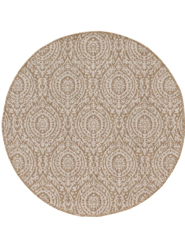 In- & Outdoor Rundteppich Cleo Creme/Beige 60004952-130104
