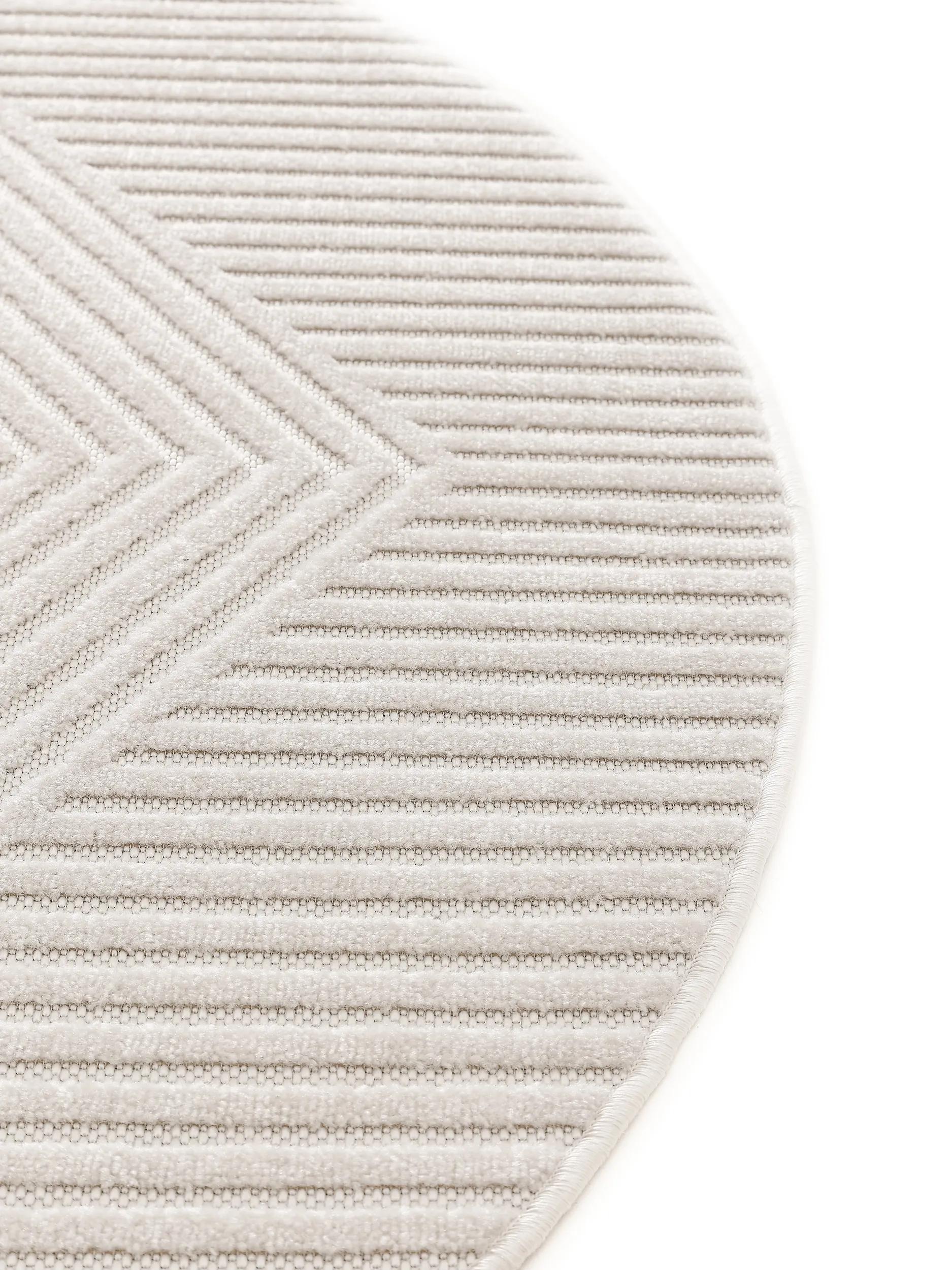 In- & Outdoor Rundteppich Mars Creme 60007189-62104 In- & Outdoor Rundteppich Mars Creme 60007189-62104 – Bild 5