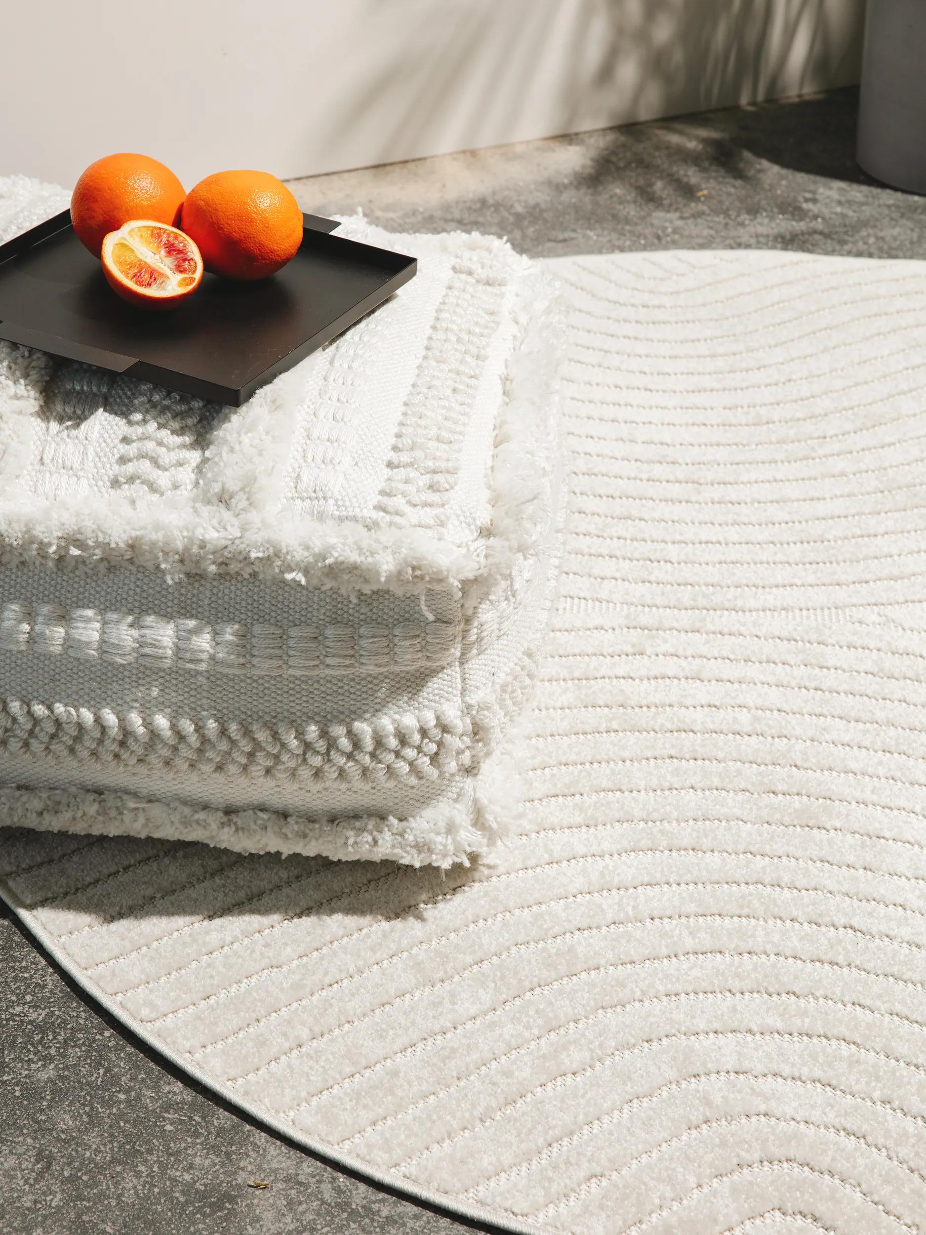In- & Outdoor Rundteppich Mars Creme 60007191-62104 In- & Outdoor Rundteppich Mars Creme 60007191-62104 – Bild 3