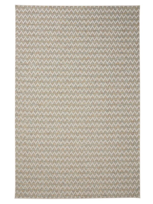 In- & Outdoor Teppich Agra Blau/Creme 60007967-222101