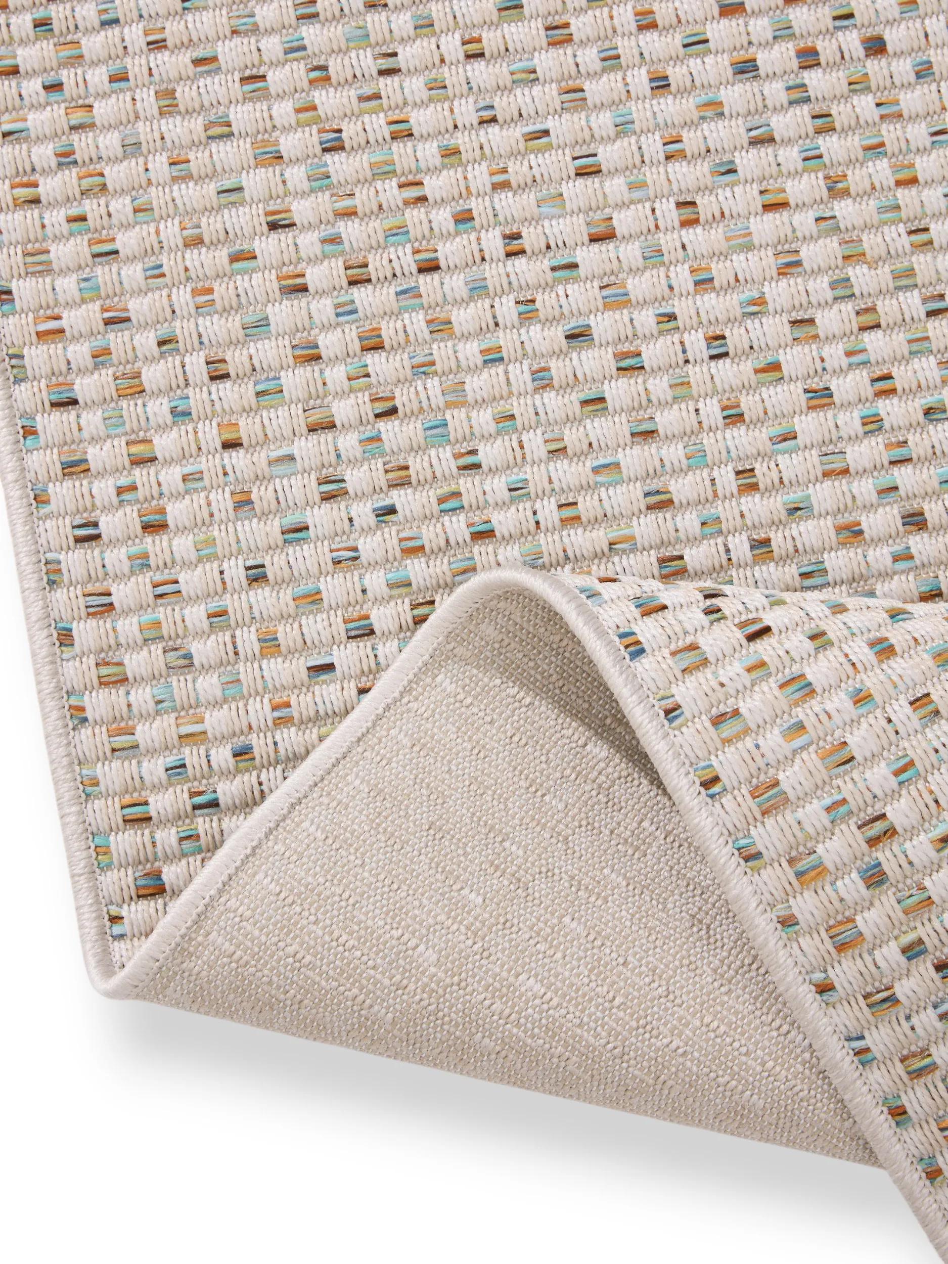 In- & Outdoor Teppich Agra Creme/Blau 60007967-205101 In- & Outdoor Teppich Agra Creme/Blau 60007967-205101 – Bild 4