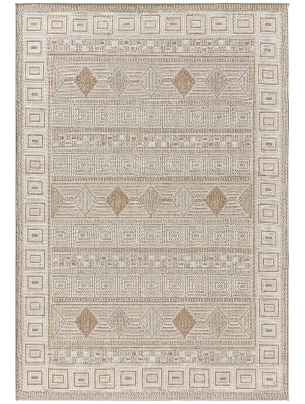 In- & Outdoor Teppich Andora Creme/Beige 60007498-130101