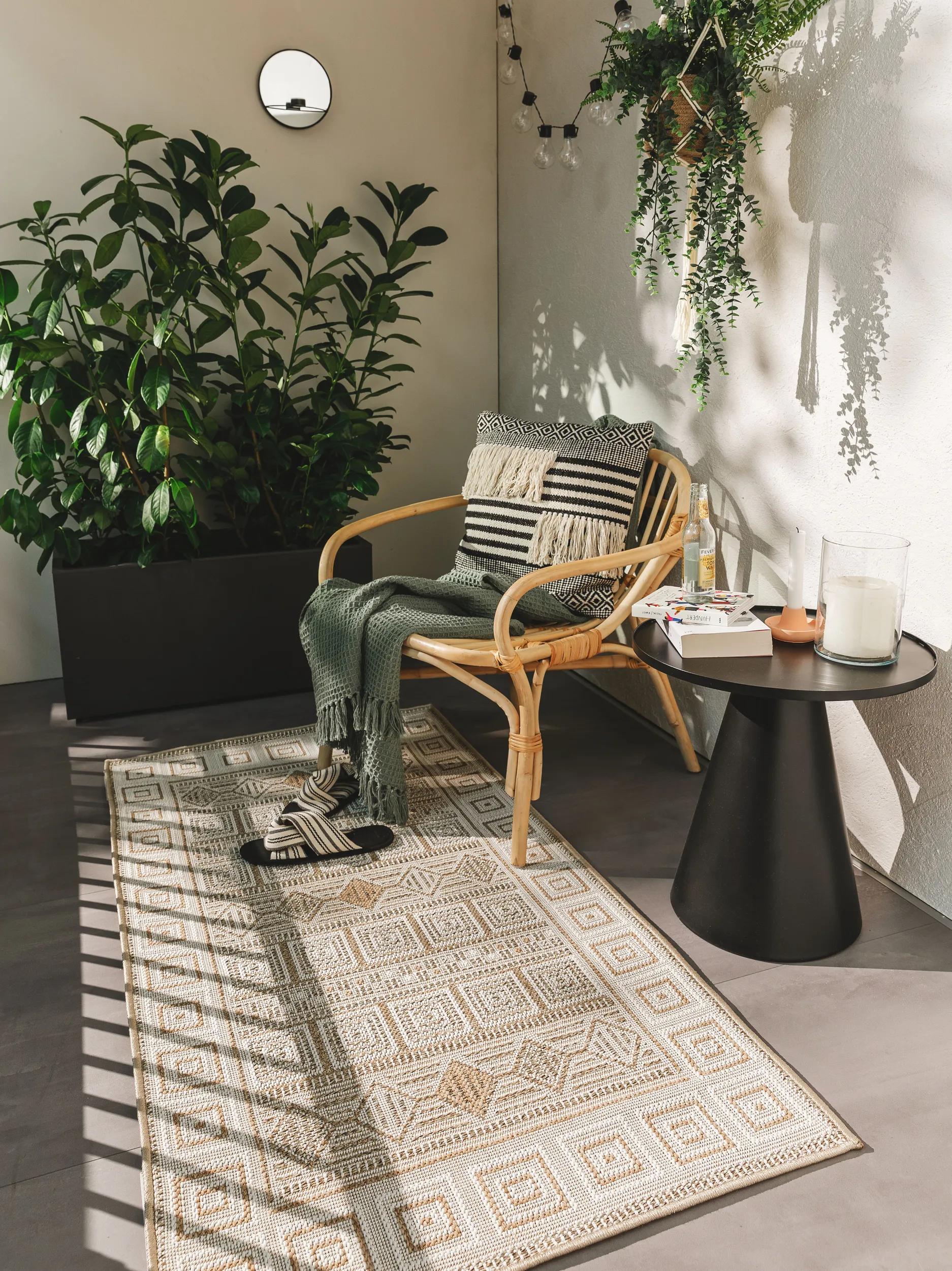 In- & Outdoor Teppich Andora Creme/Beige 60007498-130101 In- & Outdoor Teppich Andora Creme/Beige 60007498-130101 – Bild 3