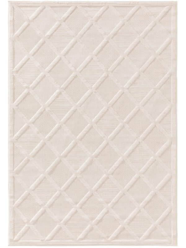 In- & Outdoor Teppich Bonte Creme 60006476-62101