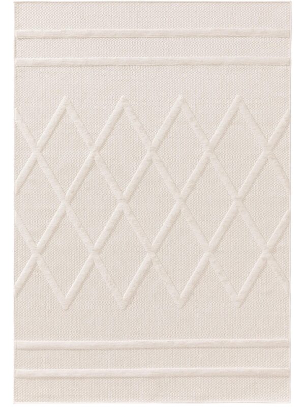 In- & Outdoor Teppich Bonte Creme 60007118-62101