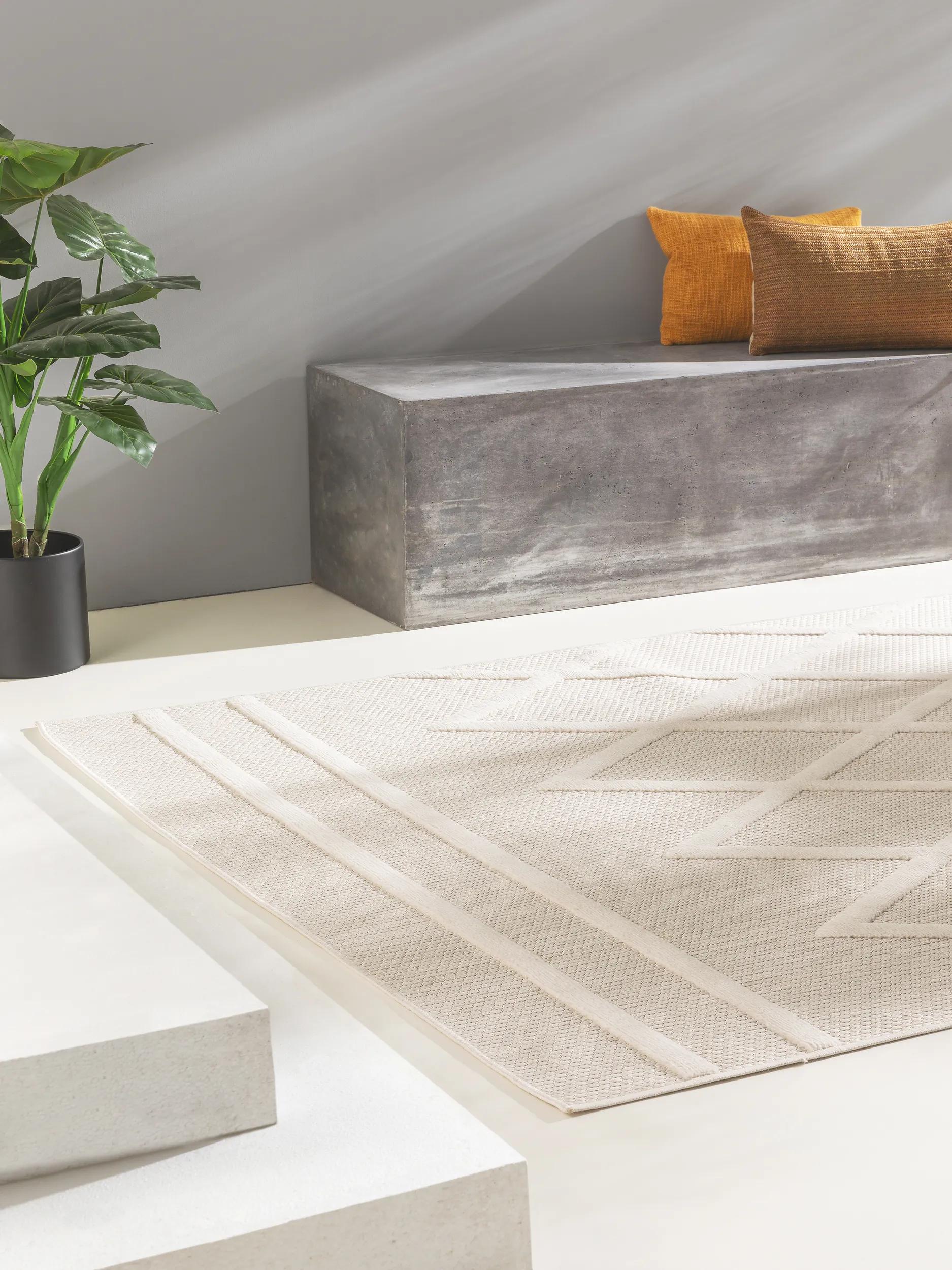 In- & Outdoor Teppich Bonte Creme 60007118-62101 In- & Outdoor Teppich Bonte Creme 60007118-62101 – Bild 2