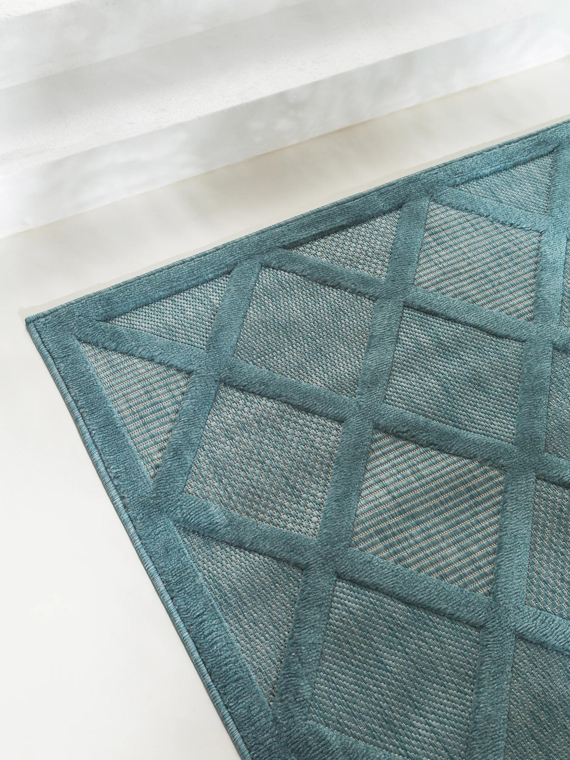 In- & Outdoor Teppich Bonte Türkis 60006476-39101 In- & Outdoor Teppich Bonte Türkis 60006476-39101 – Bild 3