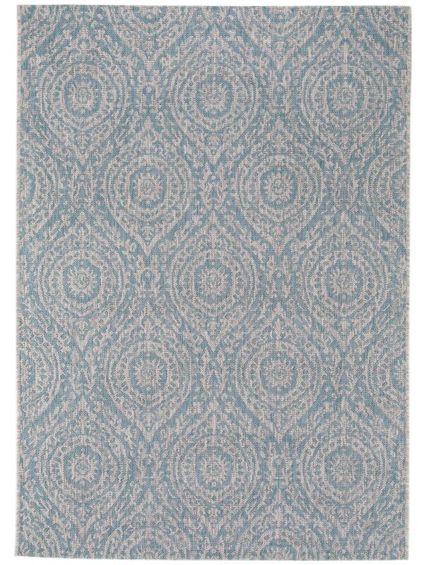 In- & Outdoor Teppich Cleo Beige/Türkis 60004952-72101