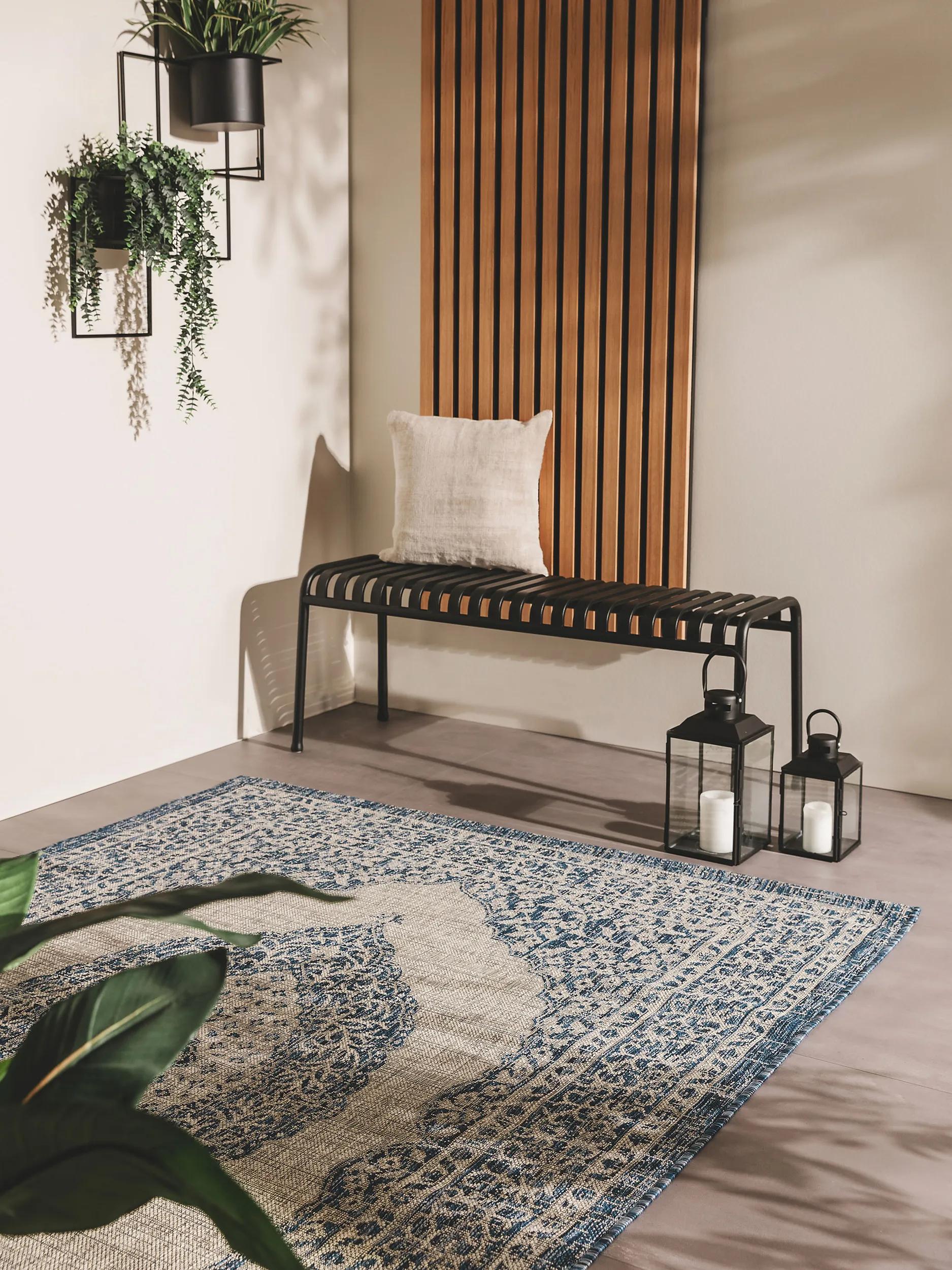 In- & Outdoor Teppich Cleo Blau 60004946-22101 In- & Outdoor Teppich Cleo Blau 60004946-22101 – Bild 2