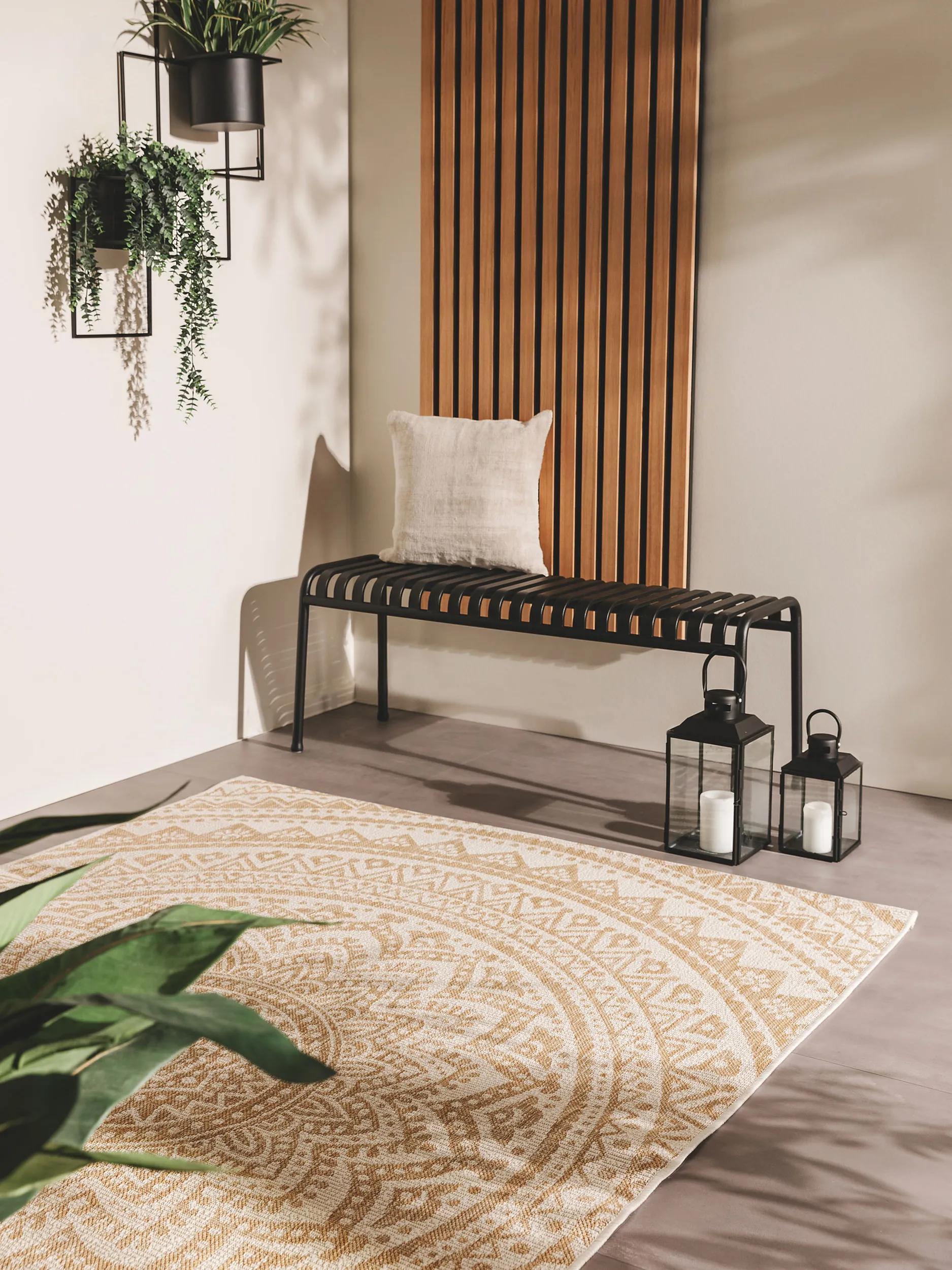 In- & Outdoor Teppich Cleo Creme/Beige 60004944-130101 In- & Outdoor Teppich Cleo Creme/Beige 60004944-130101 – Bild 2