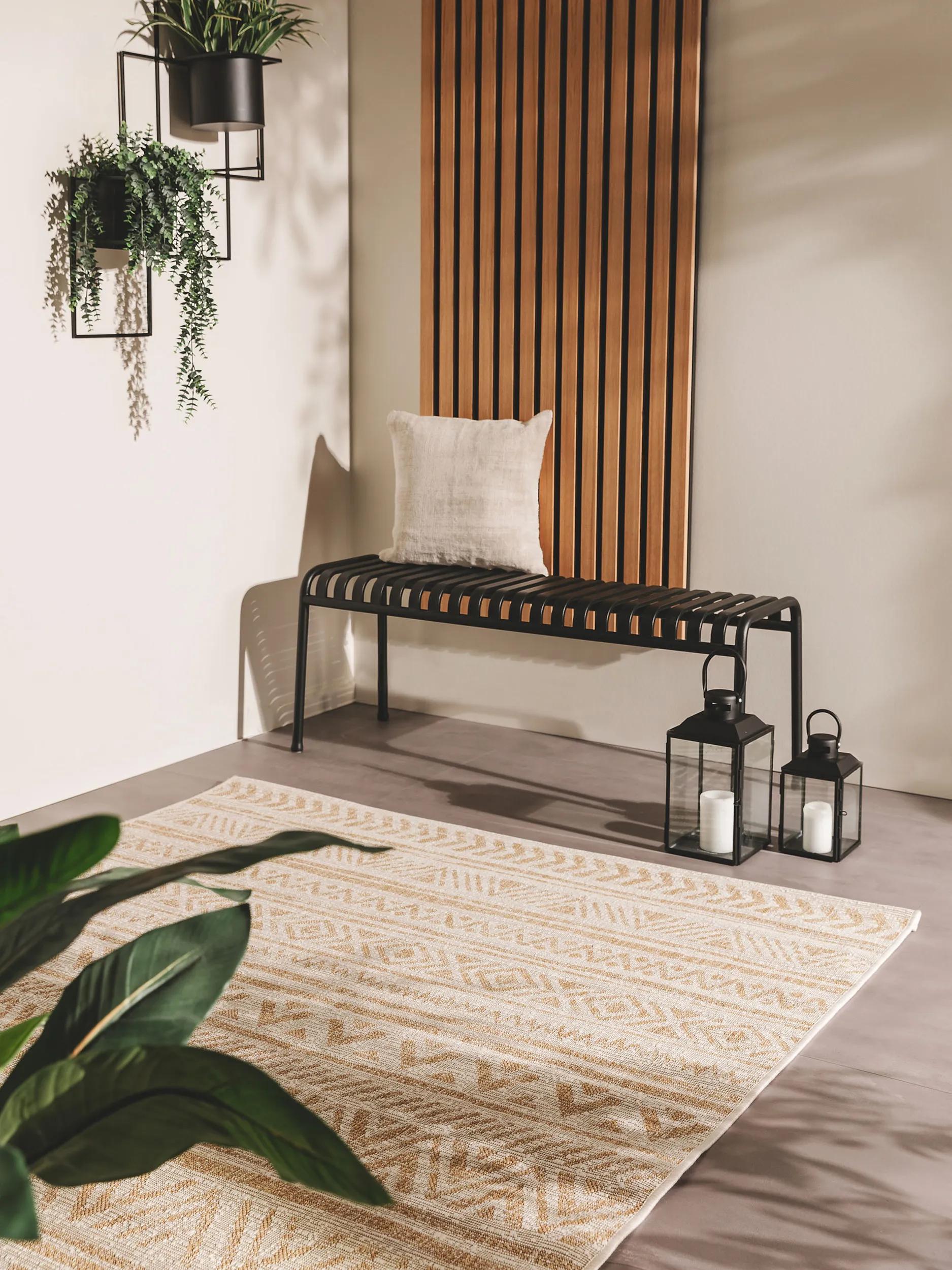 In- & Outdoor Teppich Cleo Creme/Beige 60004945-130101 In- & Outdoor Teppich Cleo Creme/Beige 60004945-130101 – Bild 2