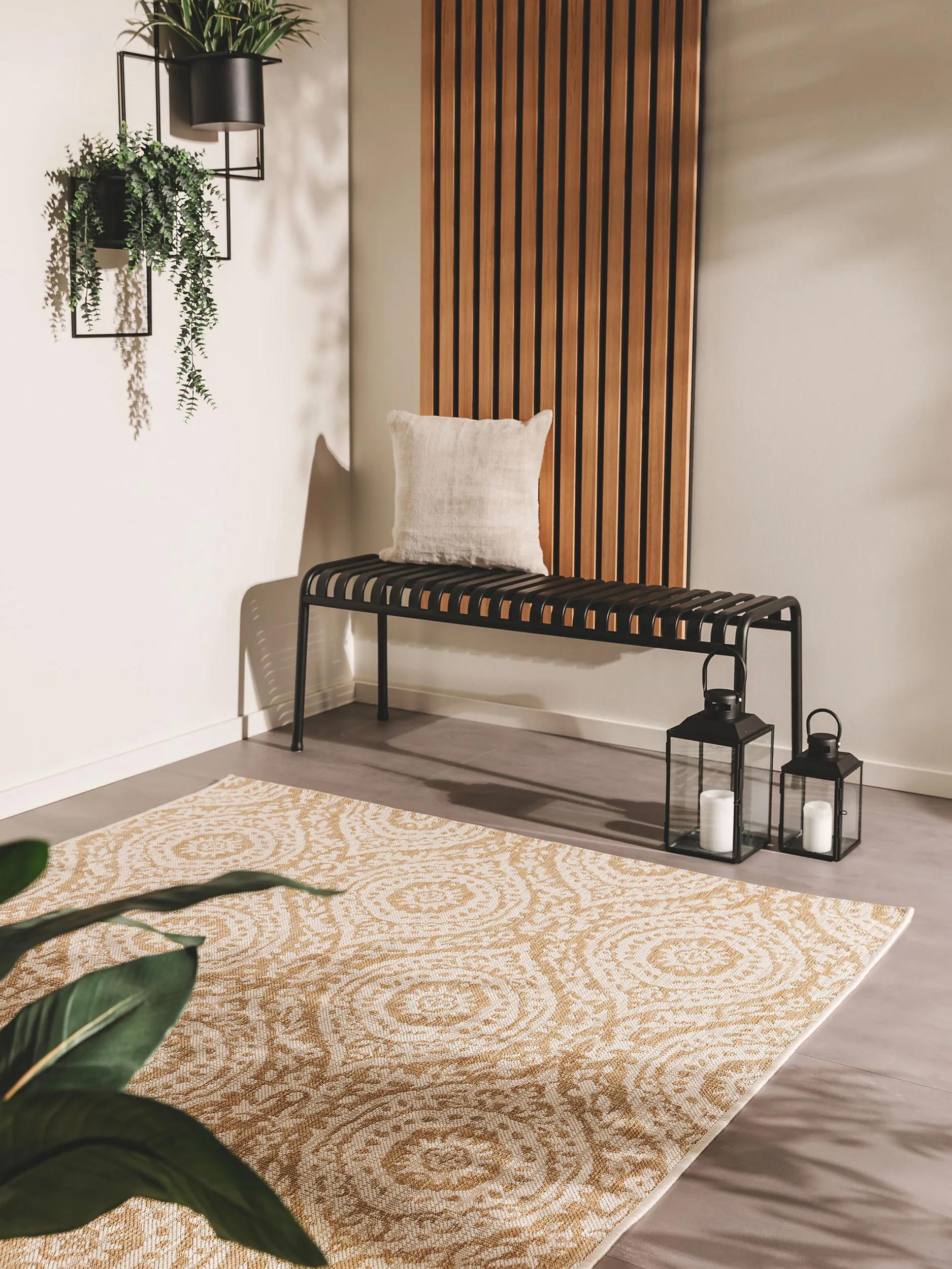 In- & Outdoor Teppich Cleo Creme/Beige 60004952-130101 In- & Outdoor Teppich Cleo Creme/Beige 60004952-130101 – Bild 2