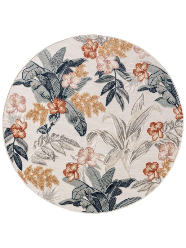 In- & Outdoor Teppich Flora Mehrfarbig 60007743-193104