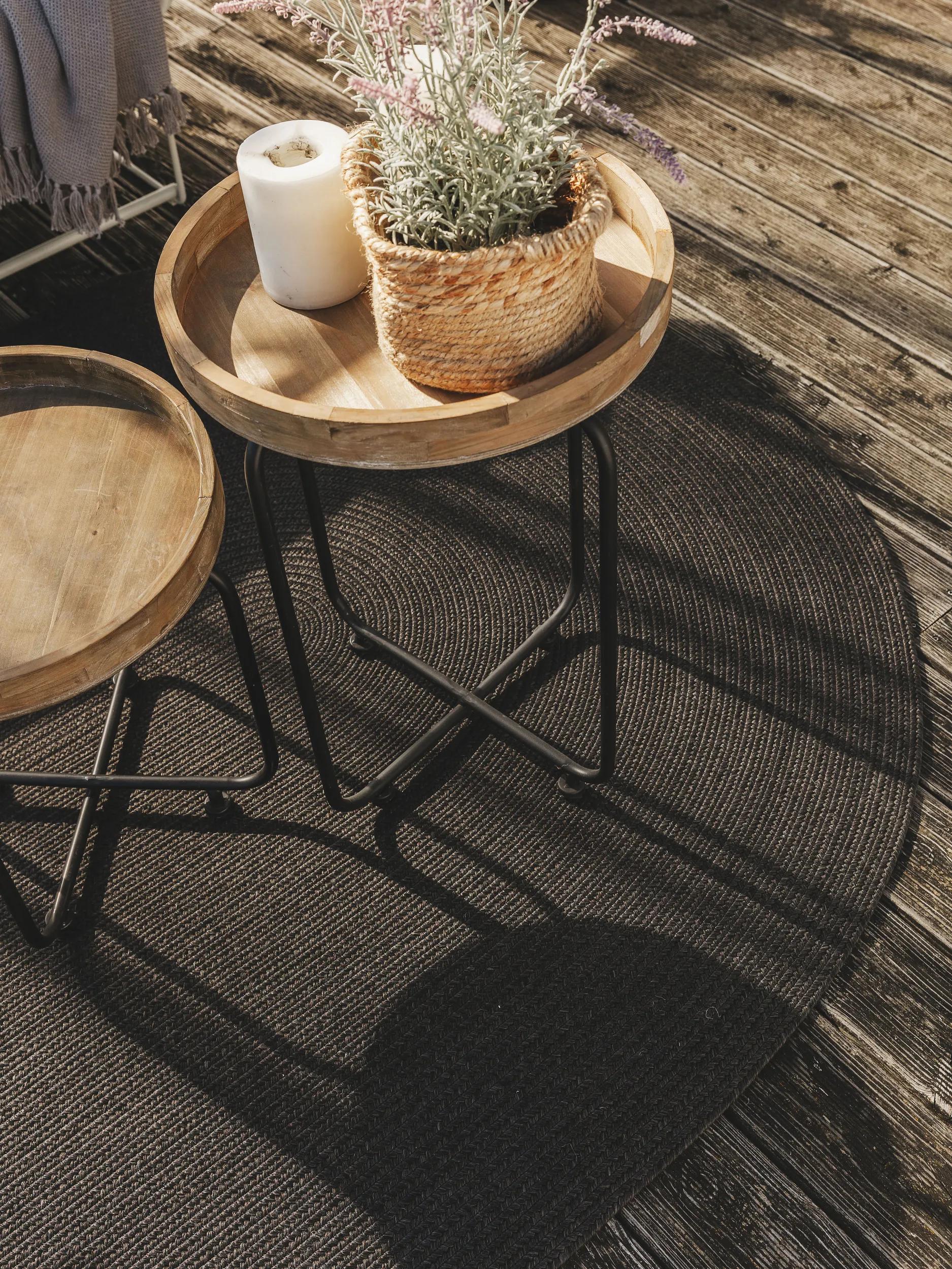 In- & Outdoor Teppich Nandi Schwarz 60007328-36101 In- & Outdoor Teppich Nandi Schwarz 60007328-36101 – Bild 3