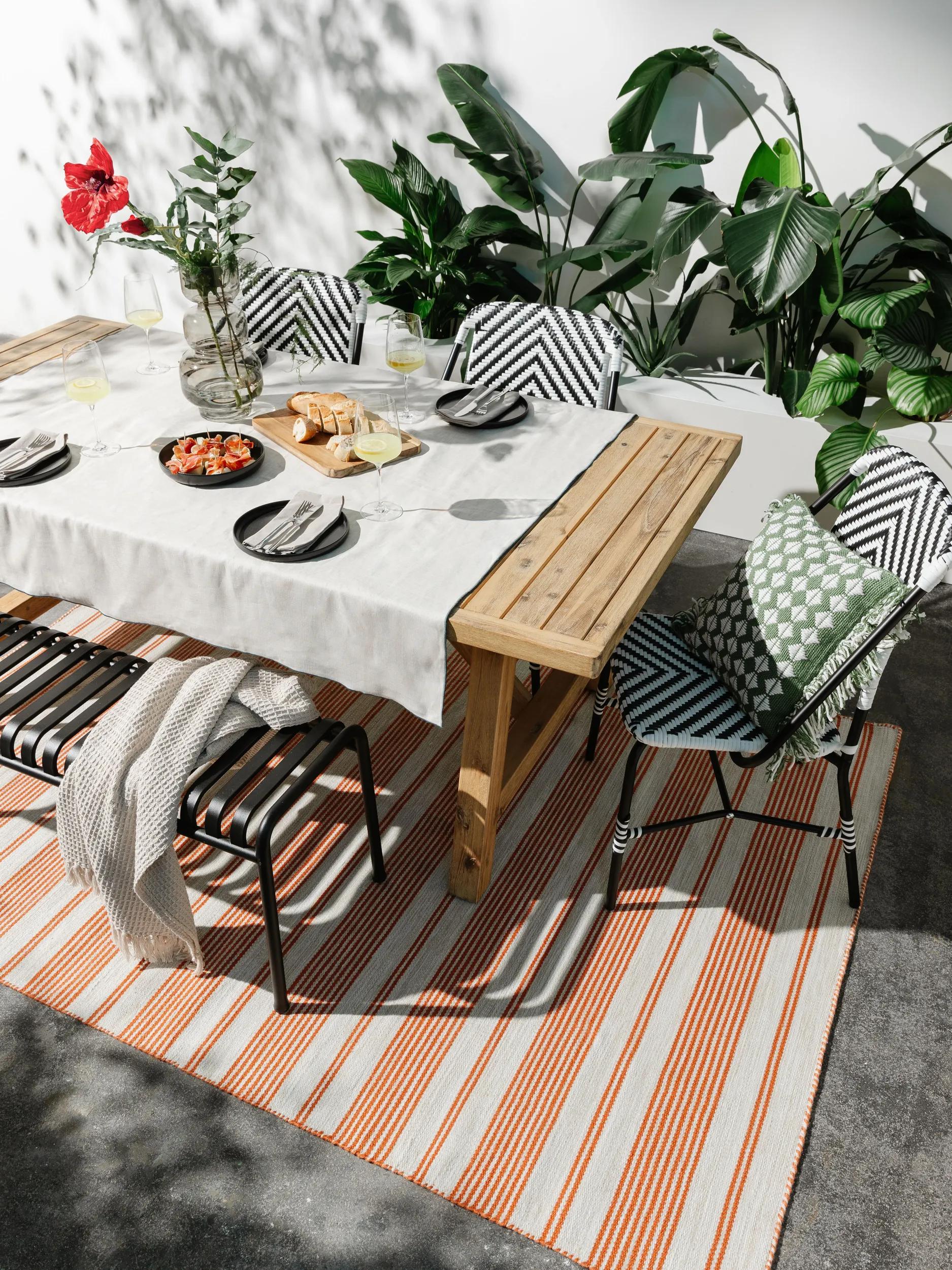 In- & Outdoor Teppich Rida Beige/Orange 60007683-109101 In- & Outdoor Teppich Rida Beige/Orange 60007683-109101 – Bild 2
