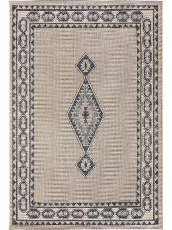 In- & Outdoor Teppich River Beige/Blau 60006064-75101