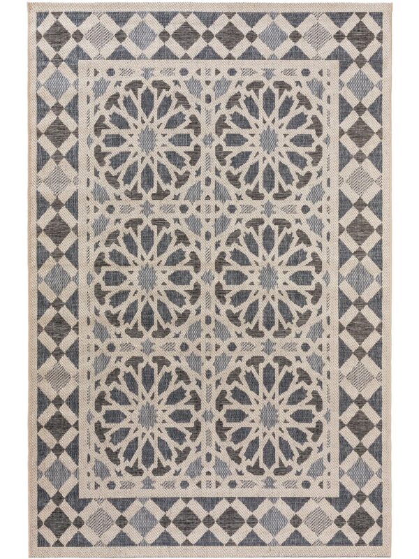 In- & Outdoor Teppich River Beige/Blau 60006077-75101