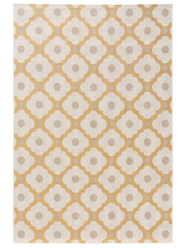 In- & Outdoor Teppich Vega Beige/Gelb 60007672-122101