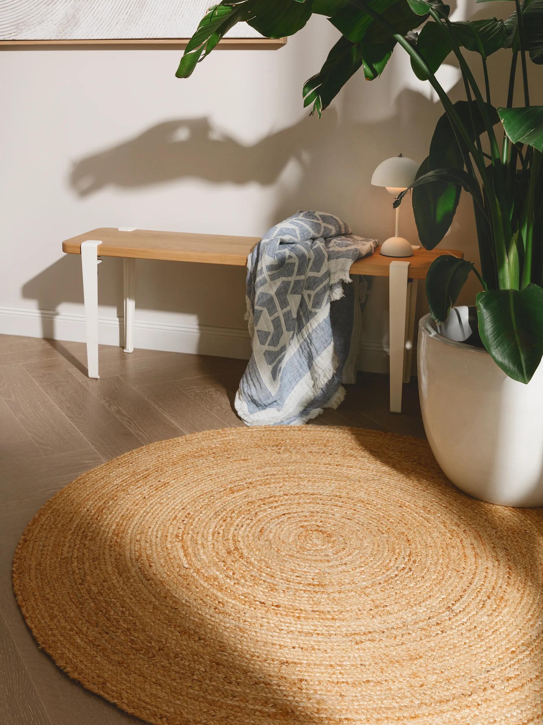 Jute-Teppich Jutta Hellbraun 60005900-30104 Jute-Teppich Jutta Hellbraun 60005900-30104 – Bild 2