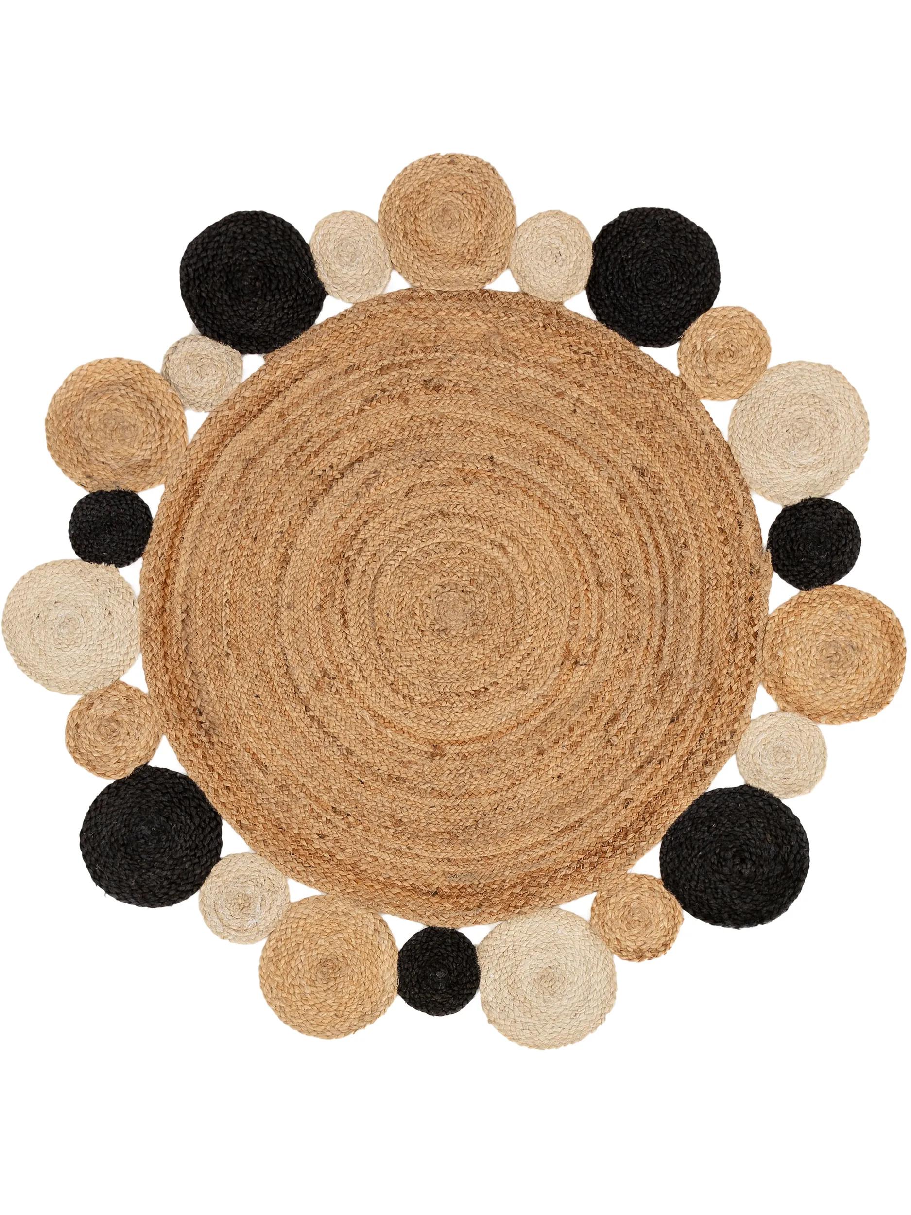 Jute-Teppich Jutta Hellbraun/Schwarz 60006547-150104 Jute-Teppich Jutta Hellbraun/Schwarz 60006547-150104