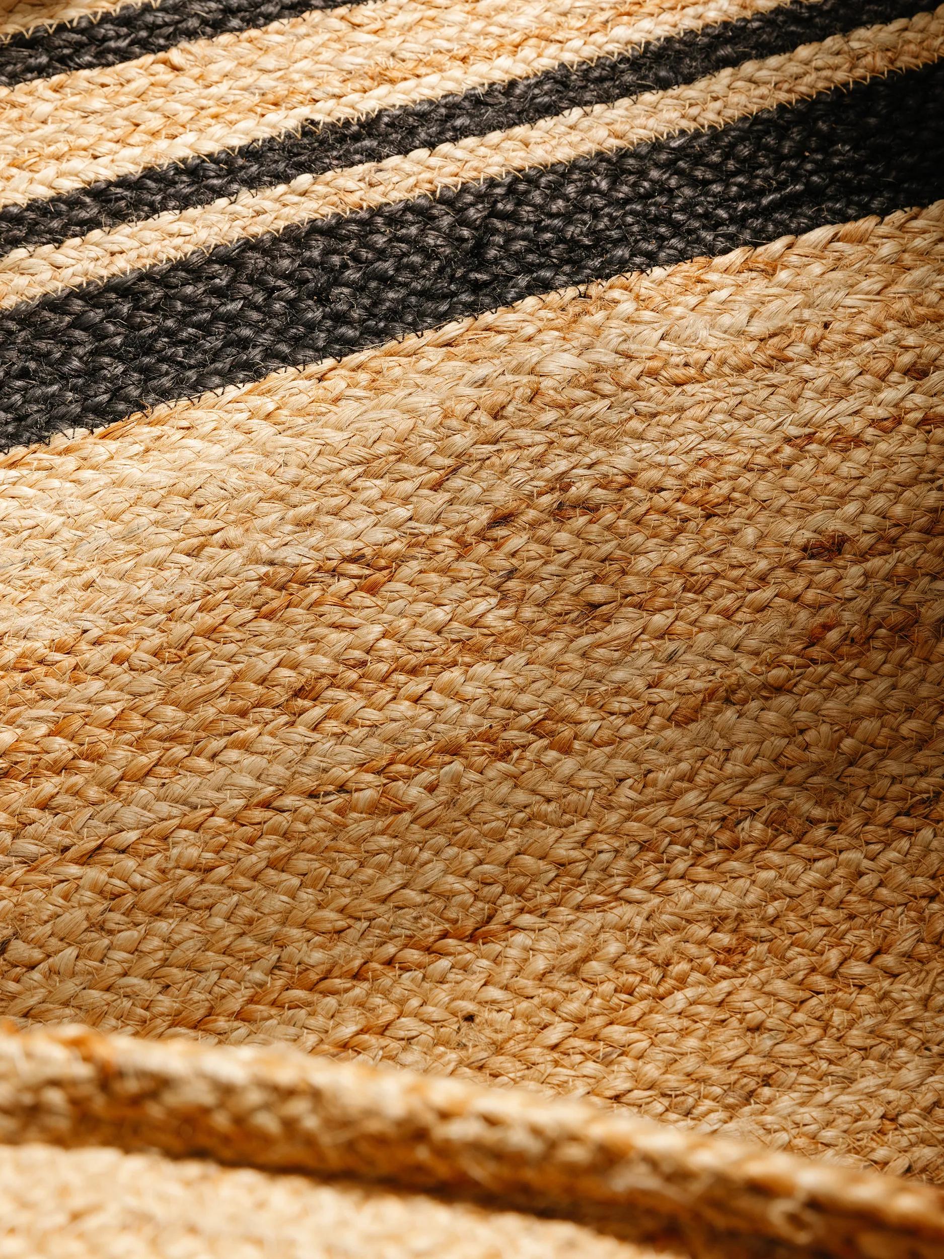 Jute-Teppich Jutta Schwarz 60007160-36101 Jute-Teppich Jutta Schwarz 60007160-36101 – Bild 3