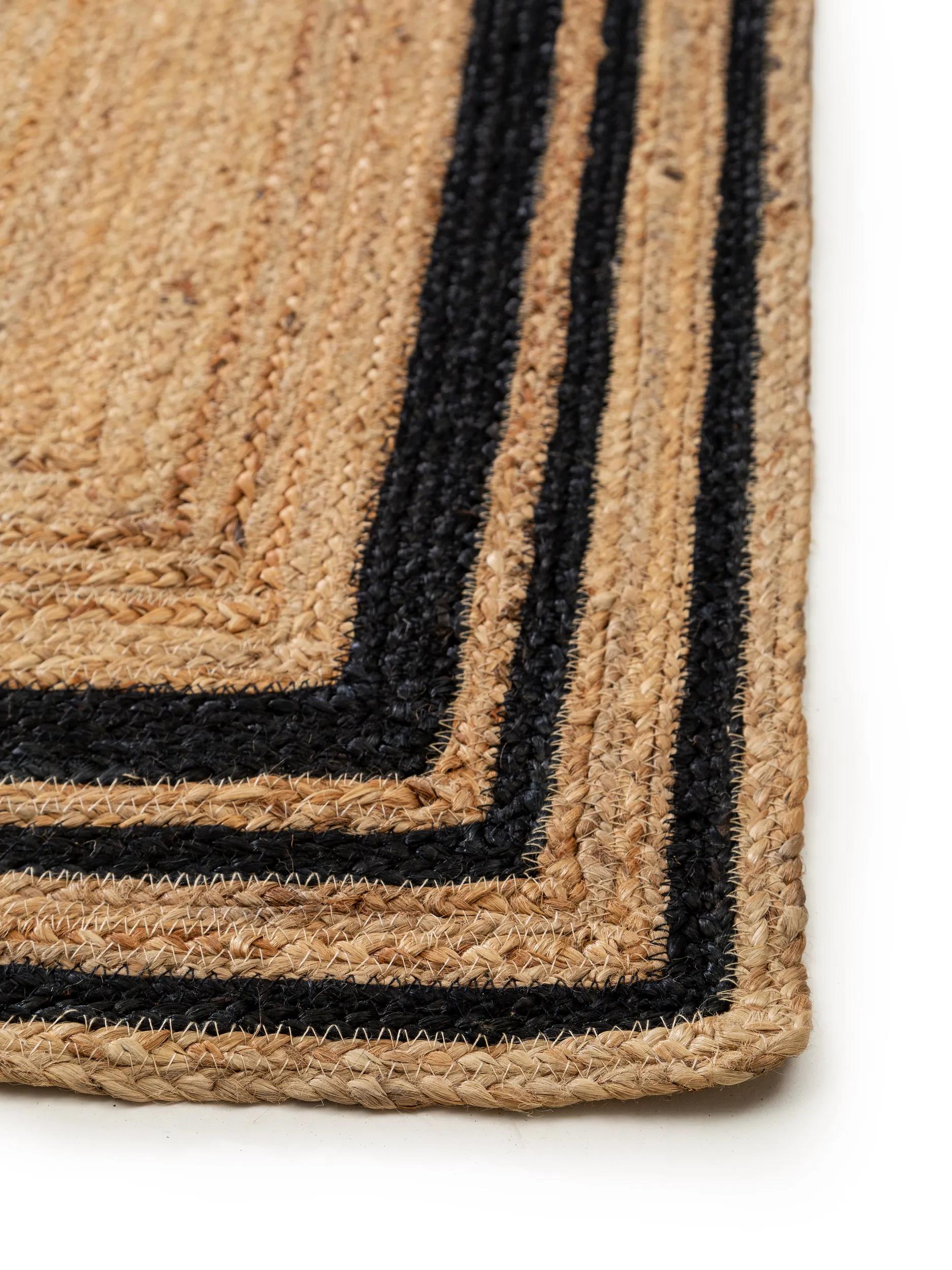 Jute-Teppich Jutta Schwarz 60007160-36101 Jute-Teppich Jutta Schwarz 60007160-36101 – Bild 4