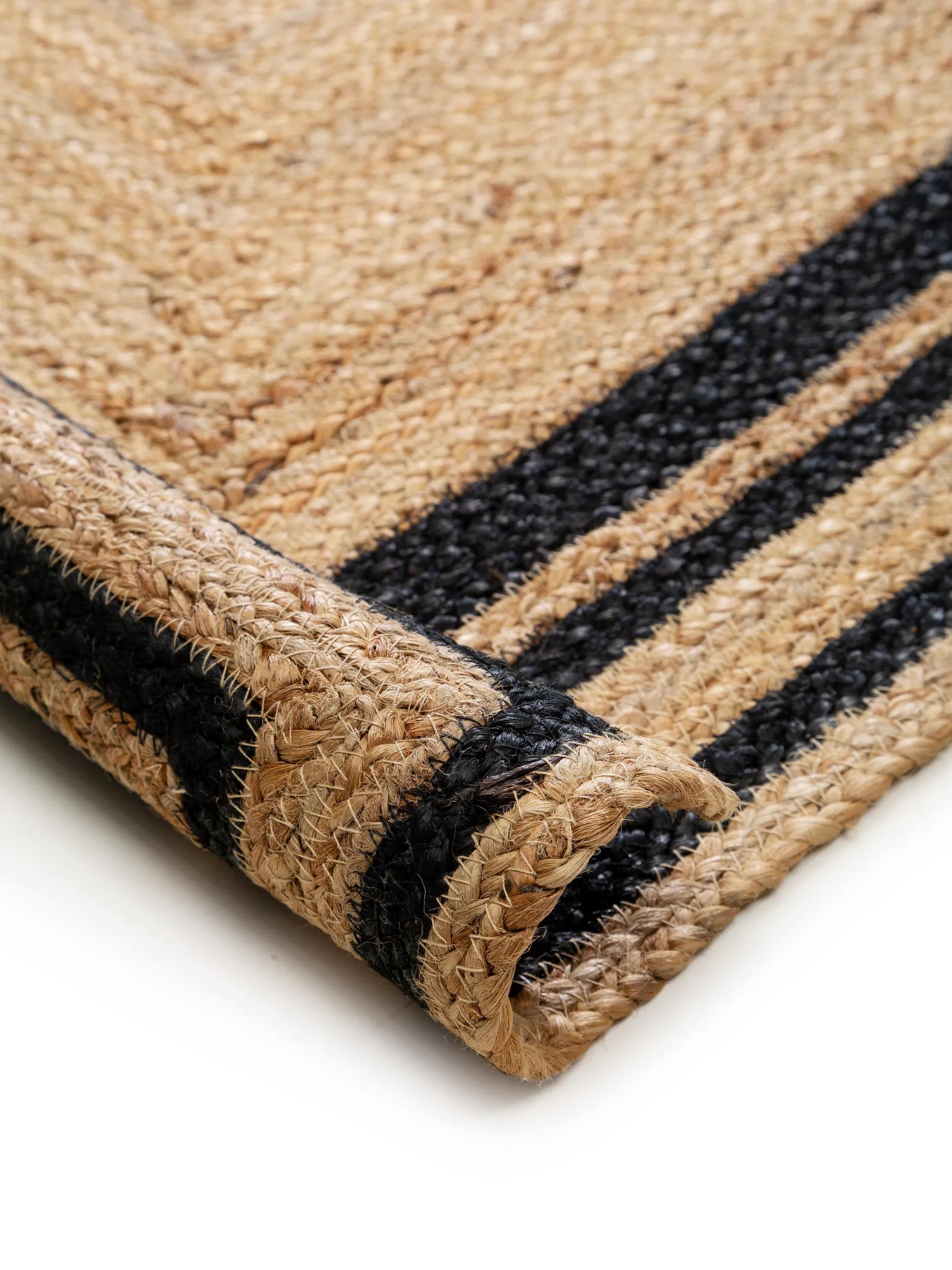 Jute-Teppich Jutta Schwarz 60007160-36101 Jute-Teppich Jutta Schwarz 60007160-36101 – Bild 5