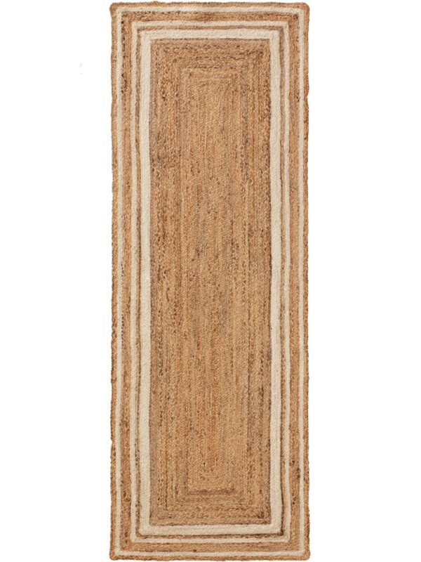 Jute-Teppich Jutta Weiß 60007160-41103