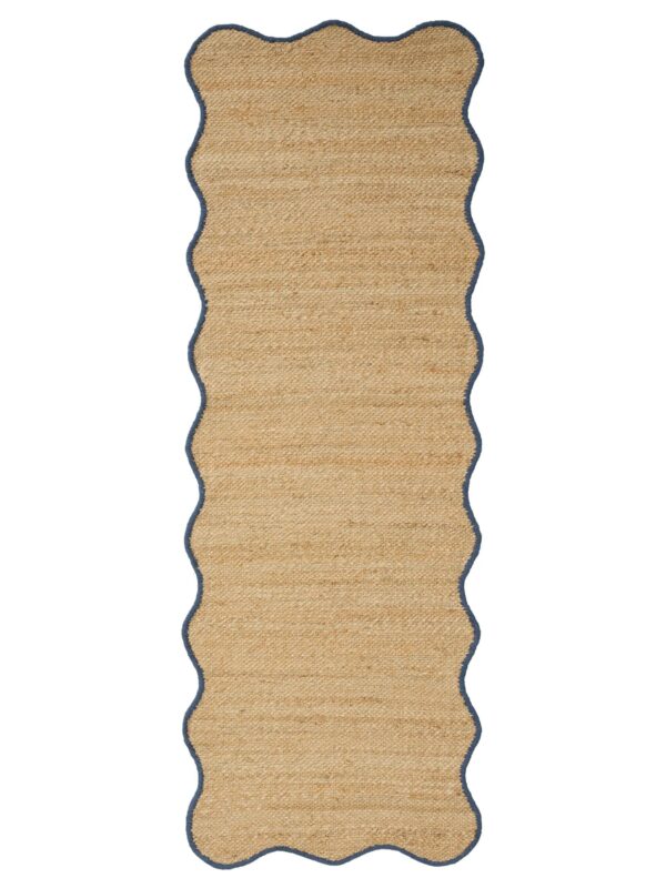 Jute-Teppich Mambo Blau 60007943-22103