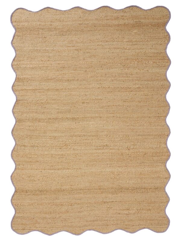 Jute-Teppich Mambo Lila 60007943-40101