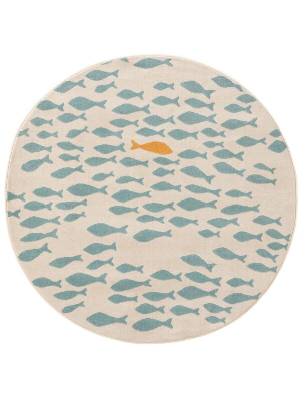 Kinderteppich Fabius Beige/Blau 60005862-75104