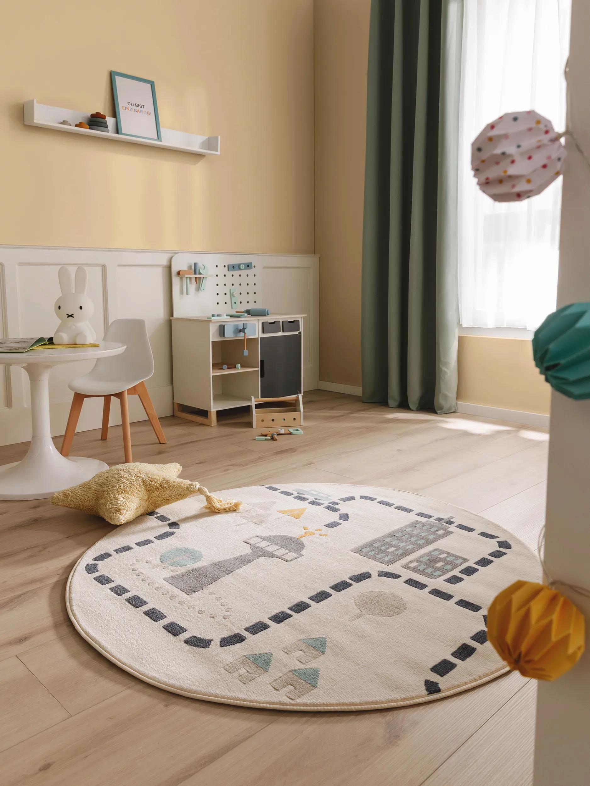 Kinderteppich Juno Beige 60006314-21104 Kinderteppich Juno Beige 60006314-21104 – Bild 2