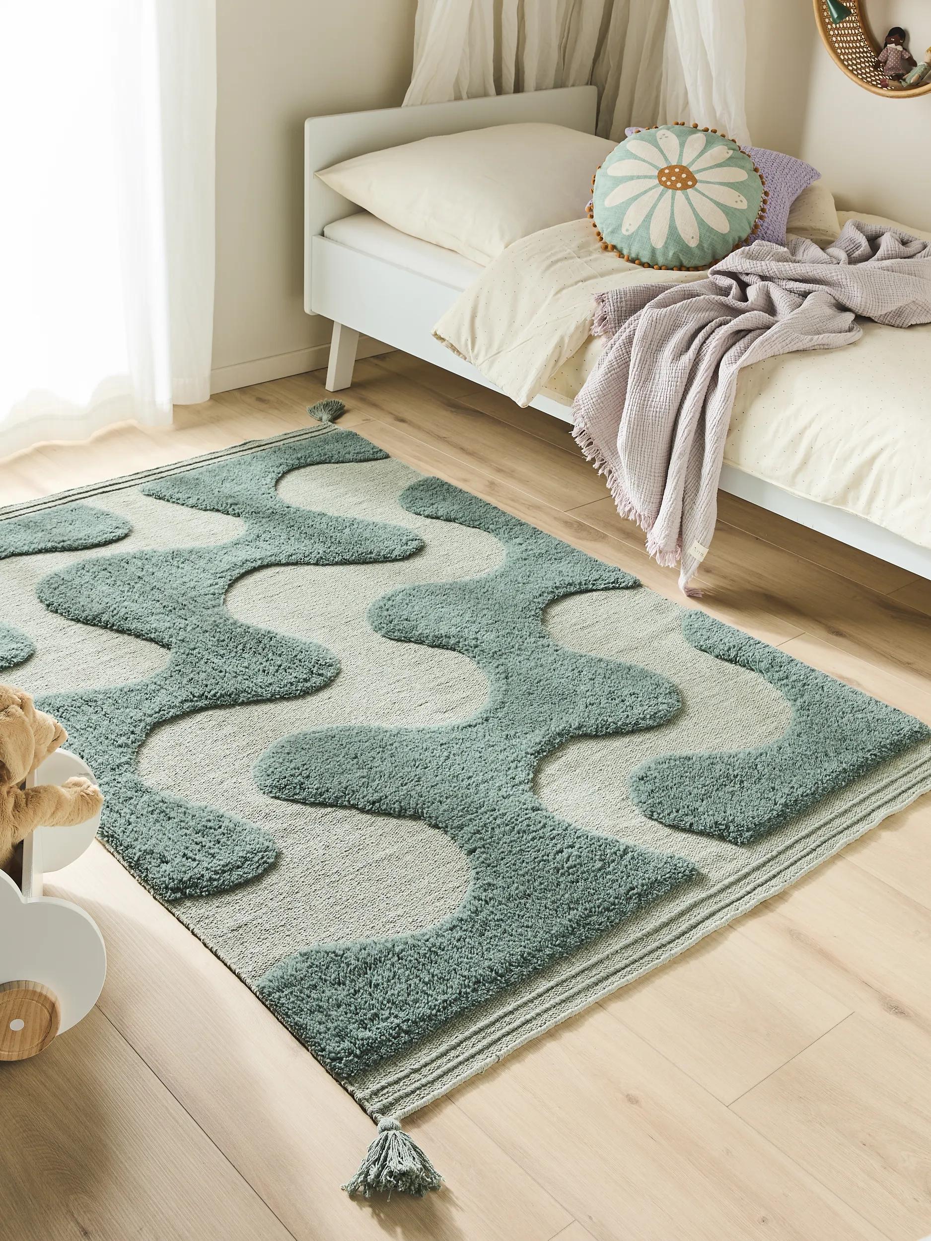 Kinderteppich Muriel Grün/Türkis 60007839-7101 Kinderteppich Muriel Grün/Türkis 60007839-7101 – Bild 2