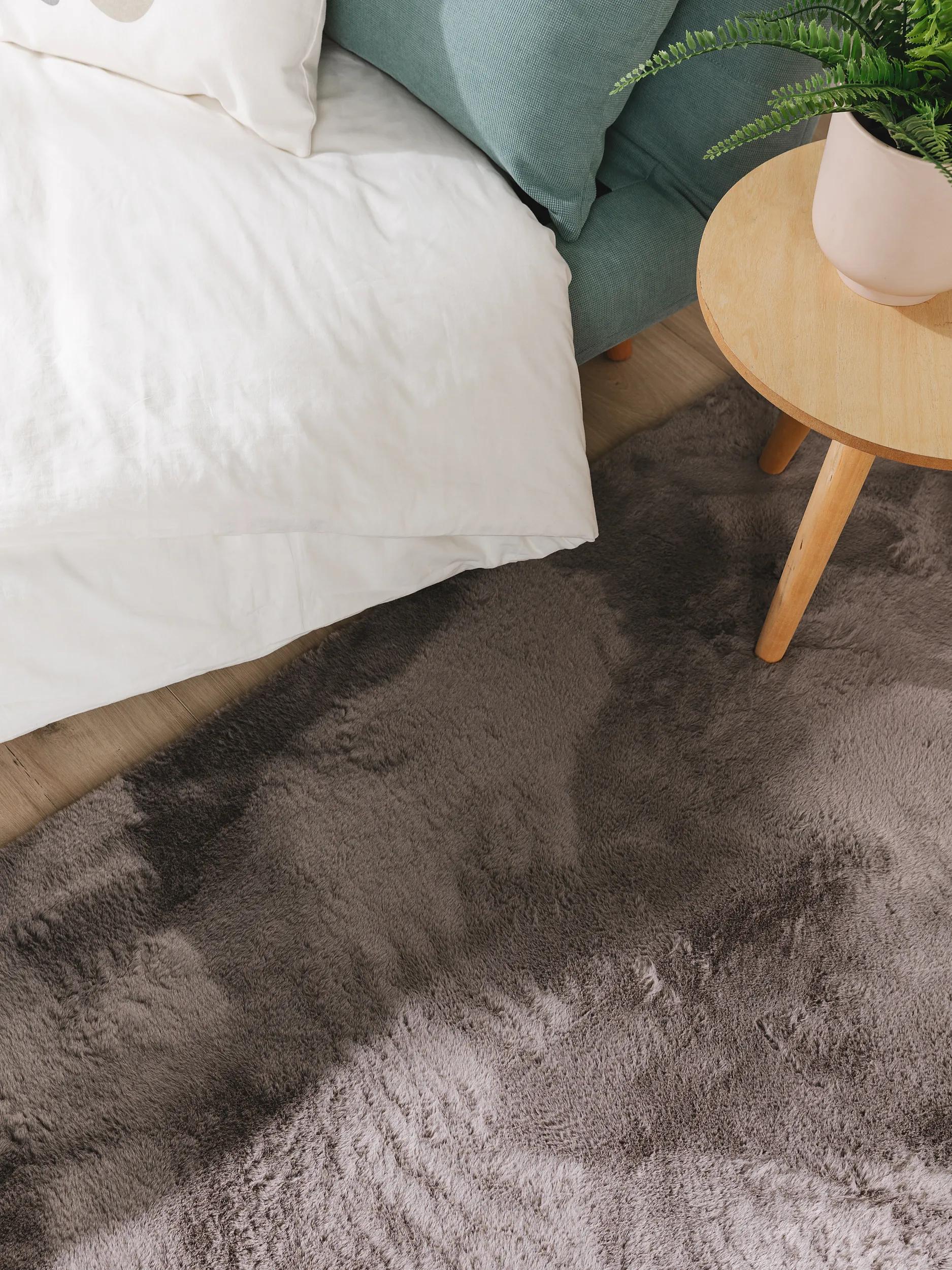Kunstfell-Teppich Furry Grau 60007681-28103 Kunstfell-Teppich Furry Grau 60007681-28103 – Bild 3