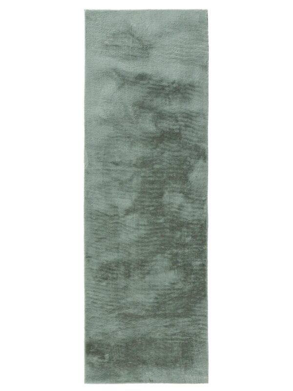 Kunstfell-Teppich Furry Grün 60007681-29103