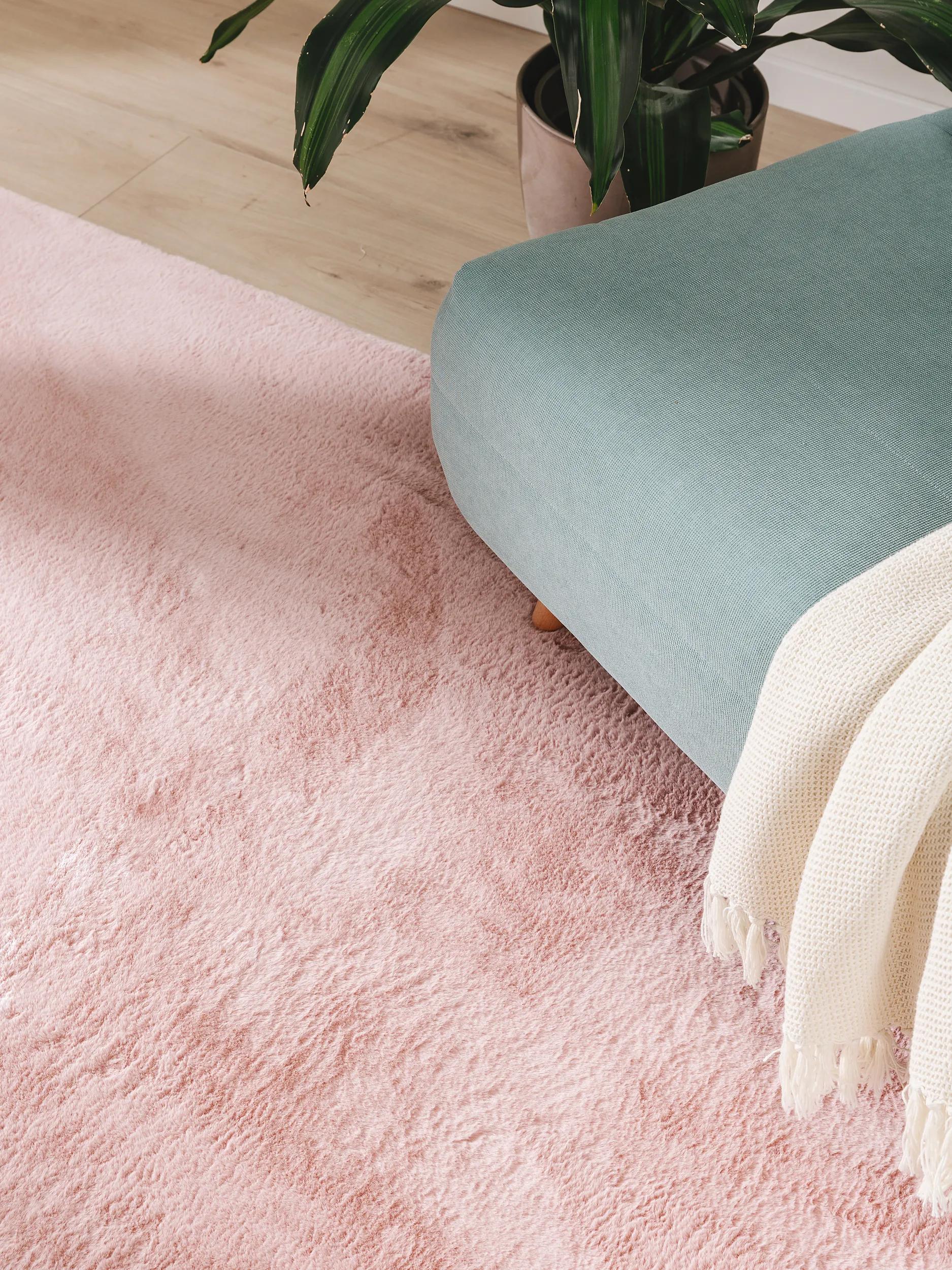 Kunstfell-Teppich Furry Rosa 60007681-34101 Kunstfell-Teppich Furry Rosa 60007681-34101 – Bild 3